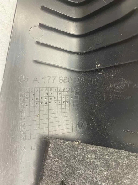 2020 MERCEDES CLA250 DOOR SILL KICK FRONT RIGHT SIDE COVER PANEL OEM 1776802800