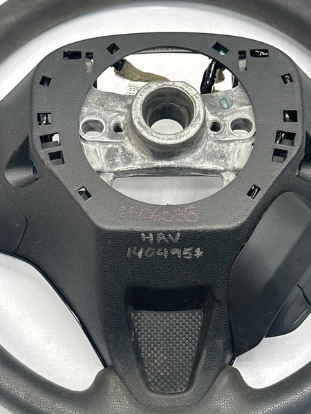 2016 TO 2022 HONDA HRV STEERING WHEEL NO LEATHER BLACK ASSY OEM 78501T5AN10ZA