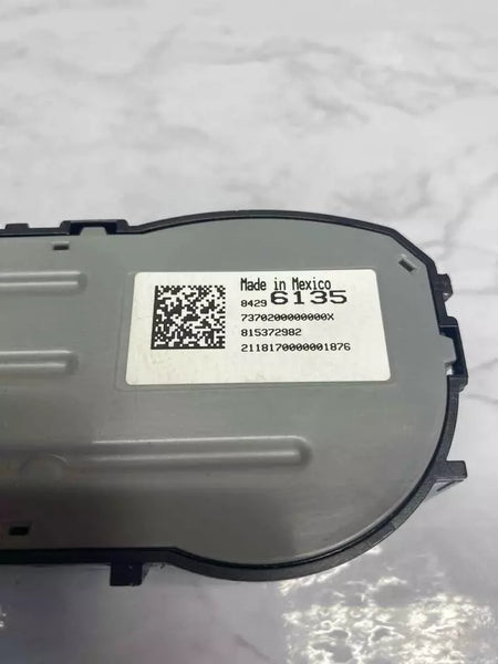 18 19 20 21 22 GMC TERRAIN CONTROL DE CLIMATIZACIÓN HVAC AC PANEL DE CALEFACCIÓN CONJUNTO OEM 84296135