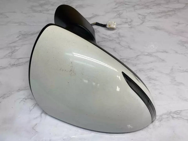 20 21 22 23 HYUNDAI SONATA DOOR MIRROR RIGHT SIDE WHITE CODE WC9 OEM 87620L0010WC9