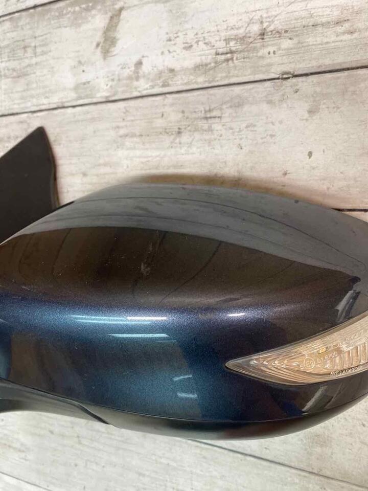 DOOR MIRROR NISSAN SENTRA 13 15 LEFT SIDE BLUE COLOR TURN SIGNAL