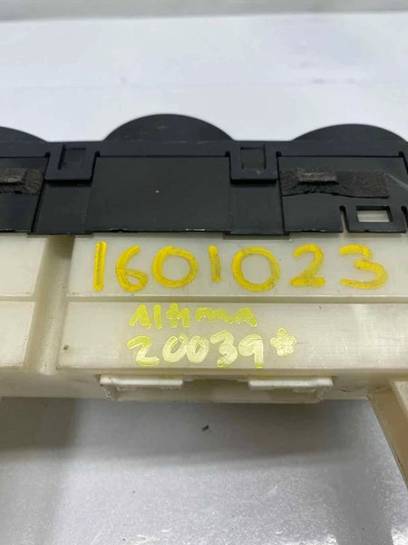 2007 TO 2009 NISSAN ALTIMA CLIMATE CONTROL HVAC MANUAL PANEL S MODEL OEM 27510JA200