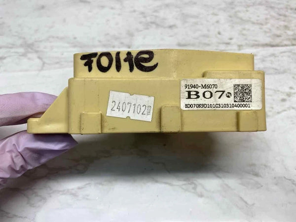 2020 KIA FORTE JUNCTION BOX JUNCTION BOX CABIN FUSE RELAY BLOCK OEM 91940M6070