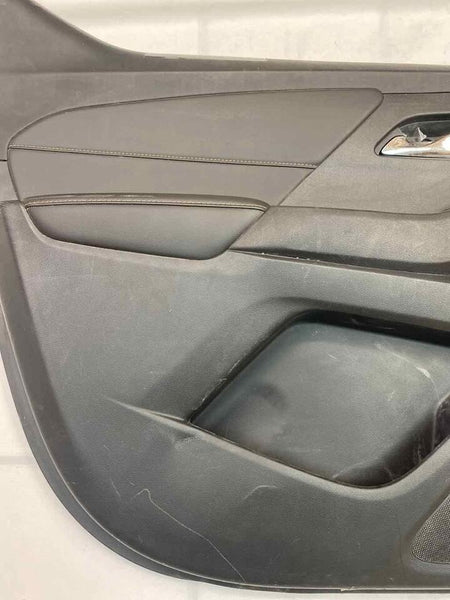 Moldura de panel de puerta trasera izquierda para Chevrolet Traverse 2018-2023, color negro, OEM 84824175 
