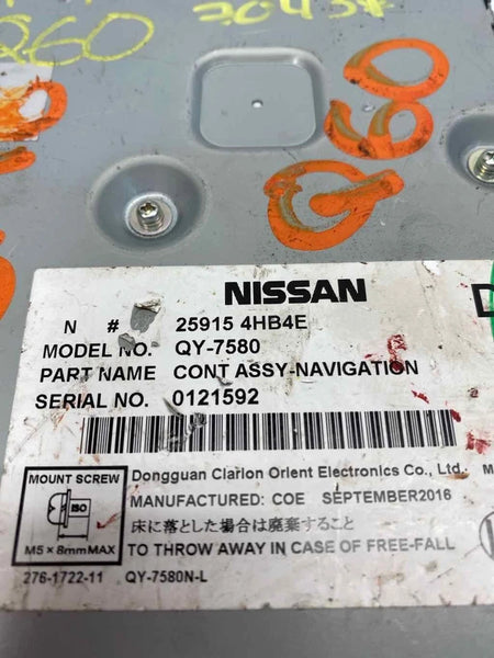 2017 INFINITI Q60 DRIVER ASSIST CONTROL MODULE 2.0L NAVIGATION OEM 259154HB4E