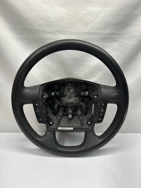 2014 TO 21 DODGE RAM PROMASTER 1500 STEERING WHEEL LEATHER RADIO CONTROLS 1ZT71JXWAA