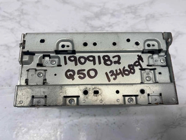 2014 TO 2018 INFINITI Q50 RADIO AM FM CD PLAYER & RECEIVER ASSY OEM 283304HB0A
