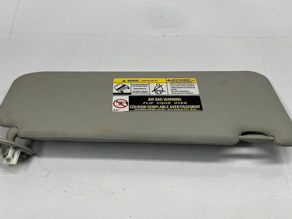 2013 TO 2018 TOYOTA RAV-4 SUN VISOR LEFT SIDE ILLUMINATED ASSY OEM 7432042592B1