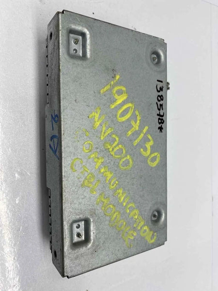 2015 NISSAN NV200 BLUETOOTH CONTROL COMMUNICATION MODULE ASSY OEM 283881PA1A
