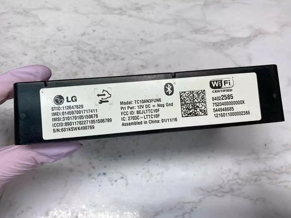 2016 BUICK LACROSSE COMMUNICATION CONTROL MODULE UNIT ASSEMBLY OEM 84022585