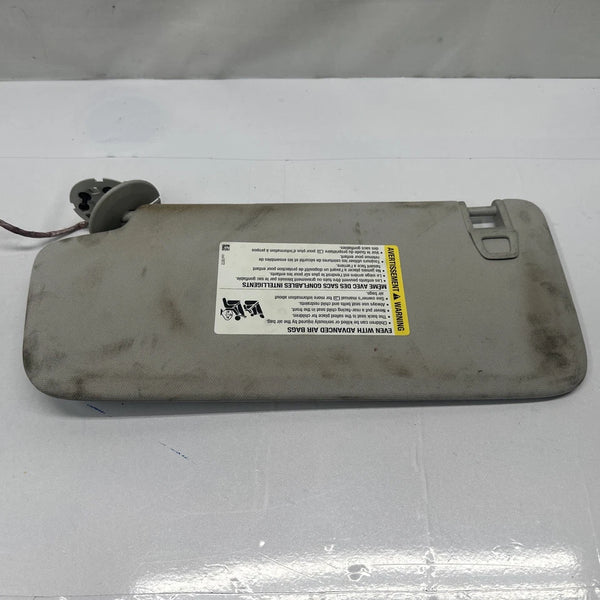 2018 TO 2021 CHEVROLET TRAVERSE SUN VISOR RIGHT SIDE GRAY COLOR ASSY OEM 84849725