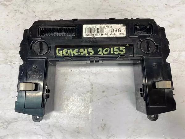 13 14 15 16 HYUNDAI GENESIS CONTROL DE CLIMATIZACIÓN HVAC PANEL DE AIRE ACONDICIONADO COUPÉ 3.8L OEM 972502MFJ1
