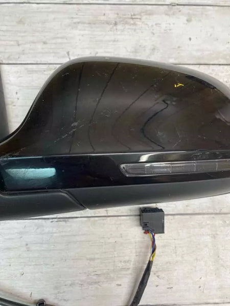 Audi Q3 door mirror from 2015 to 2018 left side OEM assy black 8U1857409GSP9