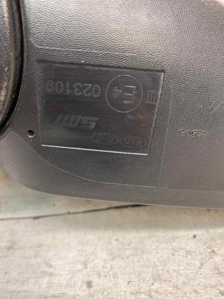DOOR MIRROR KIA FORTE 10 13 COUPE LEFT SIDE W/TURN SIGNAL WHITE COLOR 876051M005