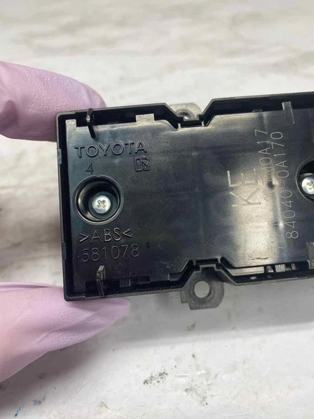 2022 2023 TOYOTA COROLLA CROSS MASTER SWITCH FRONT DRIVER SIDE DOOR OEM 840400A170