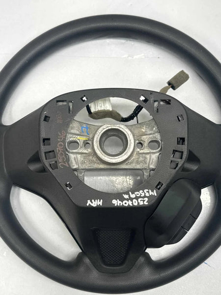 2016 TO 2022 HONDA HRV STEERING WHEEL BLACK LEATHER ASSY OEM 78501T5AN21ZA FRONT
