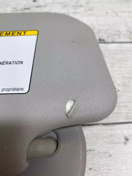 Toyota CHR sun visor 20 22 right side OEM gray w/o illumination OEM 7431012J70B0