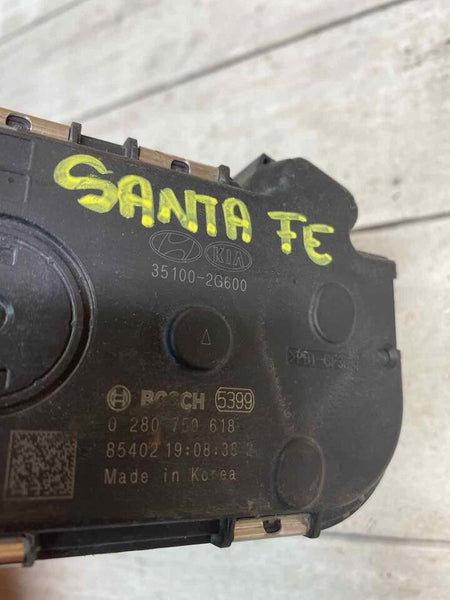 Hyundai Santa Fe throttle body from 2017 to 2020 valve assy OEM 2.4L 351002G600