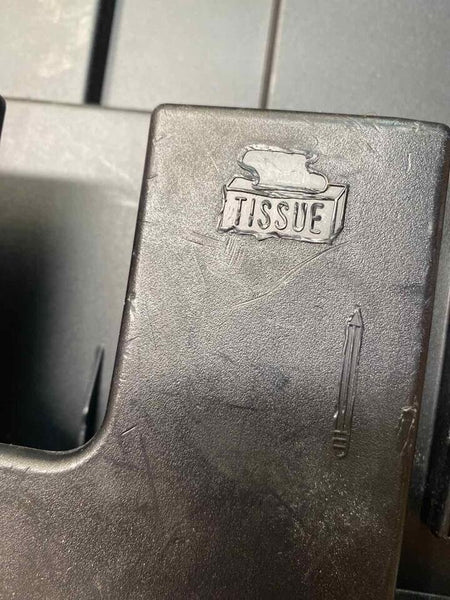 TOYOTA 4RUNNER ARM REST 2014 2023 BLACK LEATHER CENTER CONSOLE OEM 5891035340C3