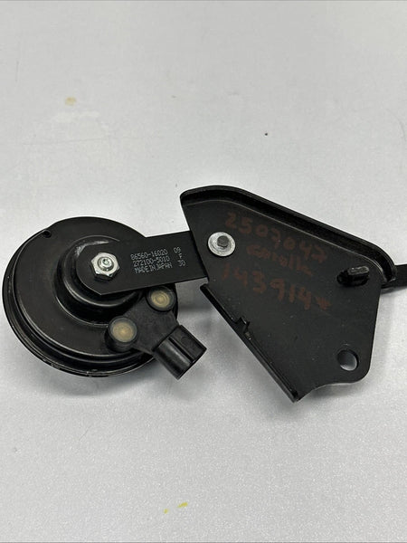20 TO 23 TOYOTA COROLLA HIGH HORN SIREN PITCH HI NOTE TONE ASSEMBLY OEM 8656016020