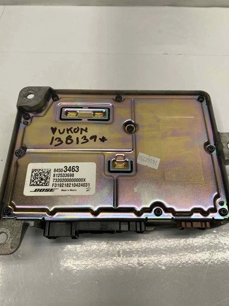 2016 TO 2020 GMC YUKON RADIO FM RADIO AMPLIFIER CONTROL MODULE UNIT ASSY OEM 84503463