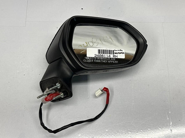 2020 TO 24 TOYOTA COROLLA DOOR MIRROR RIGHT SIDE POWER SEDAN OEM 8791012F60 BLACK 209