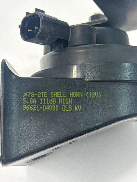 2018 TO 2020 KIA OPTIMA LOW HORN PITCH SIREN LOW TONE NOTE ASSY OEM 96621D4000