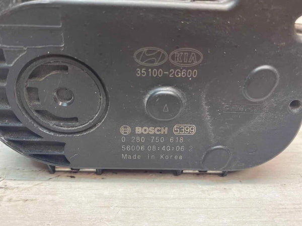 2015 TO 2019 HYUNDAI SONATA THROTTLE BODY VALVE ASSEMBLY OEM 2.4L 351002G600