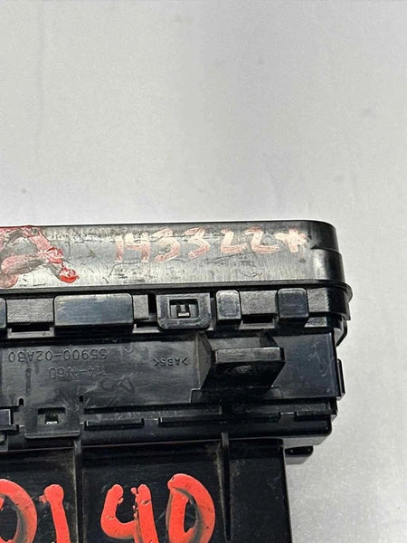 2014 TO 19 TOYOTA COROLLA CLIMATE CONTROL HVAC AC MANUAL PANEL OEM 5590002A30 SEDAN