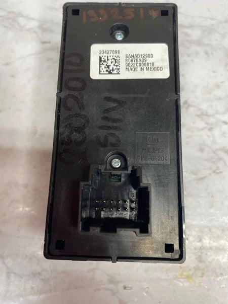 2014 TO 2019 CHEVY CILVERADO 1500 MASTER SWITCH CLASSIC STYLE DOUBLE CAB OEM 23427098