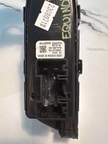 18 19 20 21 22 23 CHEVROLET EQUINOX INTERRUPTOR DE VENTANA DELANTERO DERECHO CONJUNTO OEM 84139696