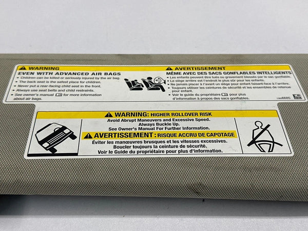 2016 TO 2020 BUICK ENVISION SUN VISOR LEFT DRIVER SIDE ASSY OEM 23407476 WITH LIGHT