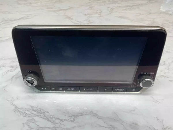 20 21 22 NISSAN SENTRA RADIO AM FM RECEPTOR CON NAVEGACIÓN ASSY OEM 2591A6LB0A