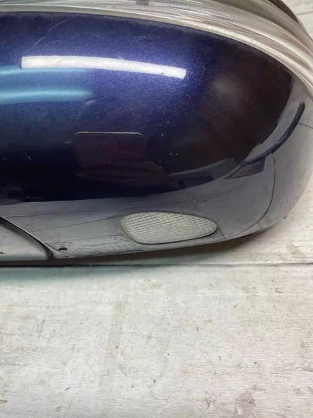 Hyundai Genesis door mirror 2009 to 2014 left side sedan blue OEM 876103MDD0