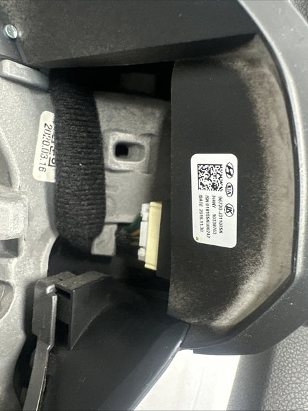 2020 HYUNDAI VELOSTER STEERING WHEEL HATCHBACK ASSY OEM 56100J3FA0UFM NO LEATHER