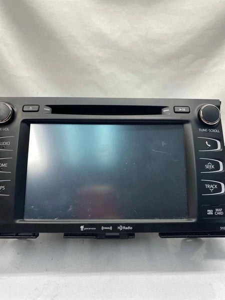 2017 TO 2019 TOYOTA HIGHLANDER RADIO AM FM RADIO DISPLAY SCREEN & RECEIVER 861000E293