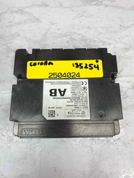 2021 TO 2023 TOYOTA COROLLA TELEMATICS CONTROL MODULE UNIT ASSY OEM 8674106092