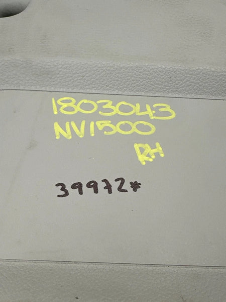 2012 TO 2020 NISSAN NV1500 SUN VISOR RIGHT PASSANGER SIDE ASSY OEM 964001PA0A