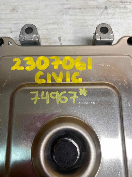 2022 TO 2024 HONDA CIVIC ENGINE CONTROL UNIT ECU ECM ASSY OEM 3782064SAA1 SEDAN LX