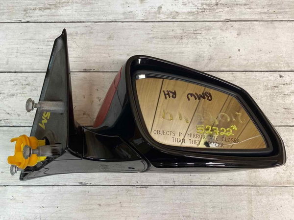 BMW 640I door mirror 16 19 right side red heated auto dimming OEM 51167394126