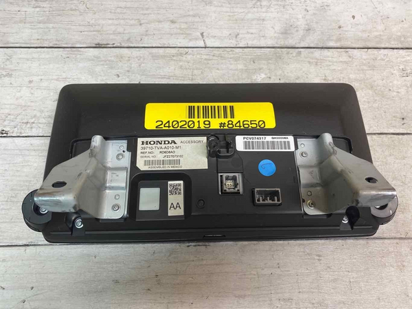 Honda Accord radio AM FM from 18 to 20 7.0" display screen assy OEM 39710TVAA01
