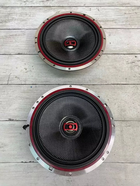 Altavoces coaxiales para coche DS18 con cono de fibra de vidrio, se venden por pares EXLSQ65 de 6,5" y 2 vías