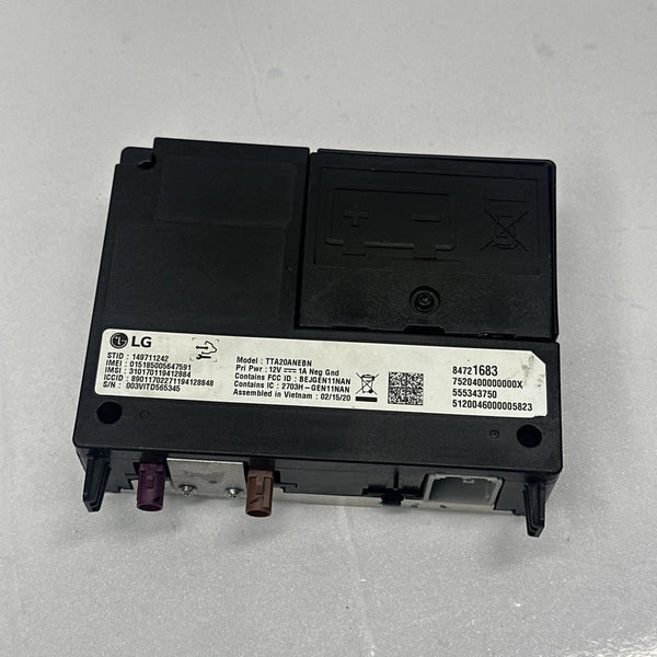 2018 TO 2021 CHEVY TRAVERSE TELEMATICS CONTROL COMMUNICATION UNIT OEM 84721683