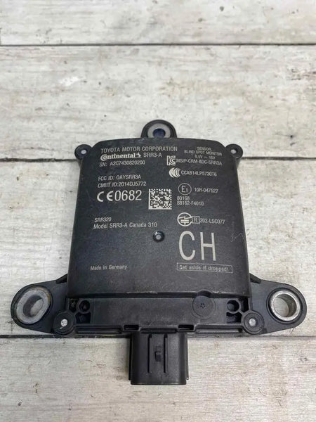 Toyota CHR rear blind spot alert from 20 to 22 side obstacle OEM assy 88162F4010