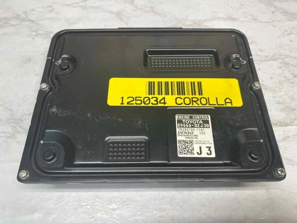 2023 2024 TOYOTA COROLLA ENGINE CONTROL UNIT ECM ECU SEDAN OEM 8966602J30 2.0L