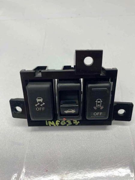 2011 INFINITI G37 DASH SWITCH STABILIZER TRUNK & BLIND SPOT SWITCH OEM L13242AA600