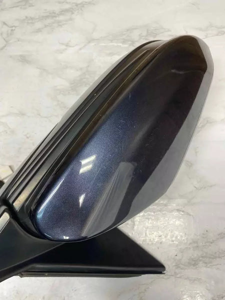 2018 2021 HONDA CIVIC DOOR MIRROR RIGHT SIDE POWER BLUE B607M OEM 76208TBAA03ZA