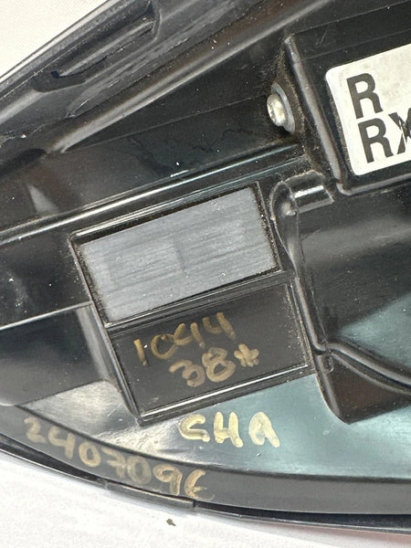 2018 TO 2022 TOYOTA CHR TAIL LIGHT QUARTER PANEL RIGHT SIDE ASSY OEM 81551F4021