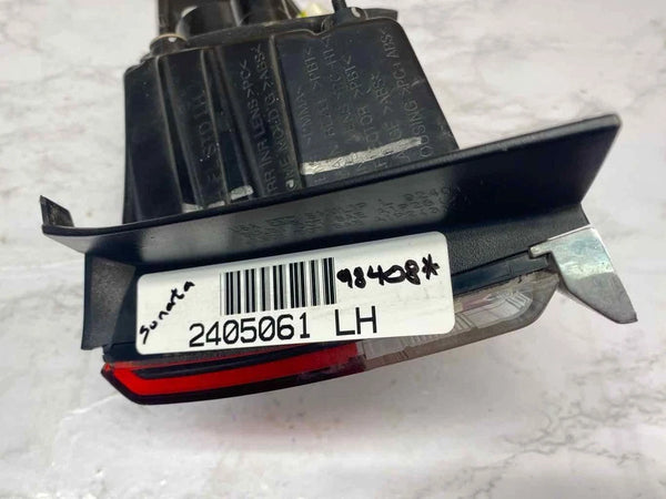 2018 TO 2019 HYUNDAI SONATA TAIL LIGHT LEFT SIDE QUARTER OEM 92401C2500 INCANDESCENT