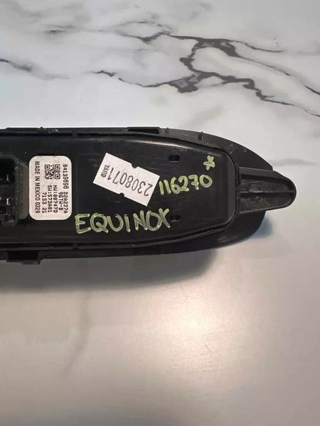 18 19 20 21 22 23 CHEVROLET EQUINOX INTERRUPTOR DE VENTANA DELANTERO DERECHO CONJUNTO OEM 84139696